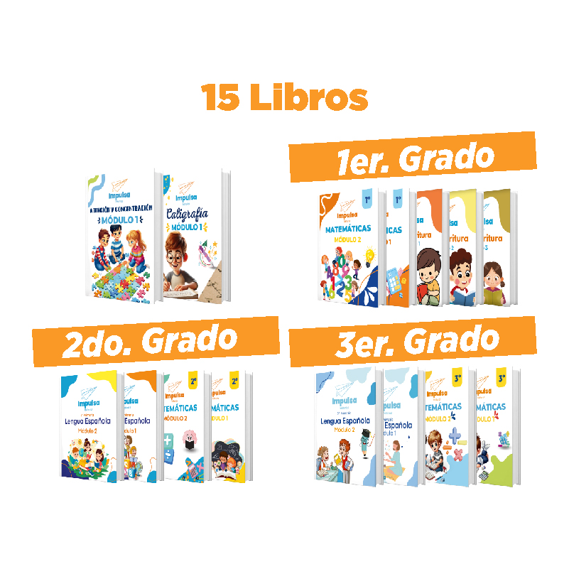 Combo Primer Ciclo de Primaria (1.º a 3.º)