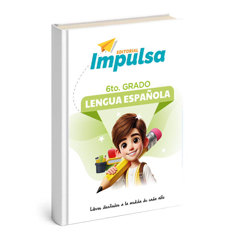Portada Lengua Española 6to. Grado